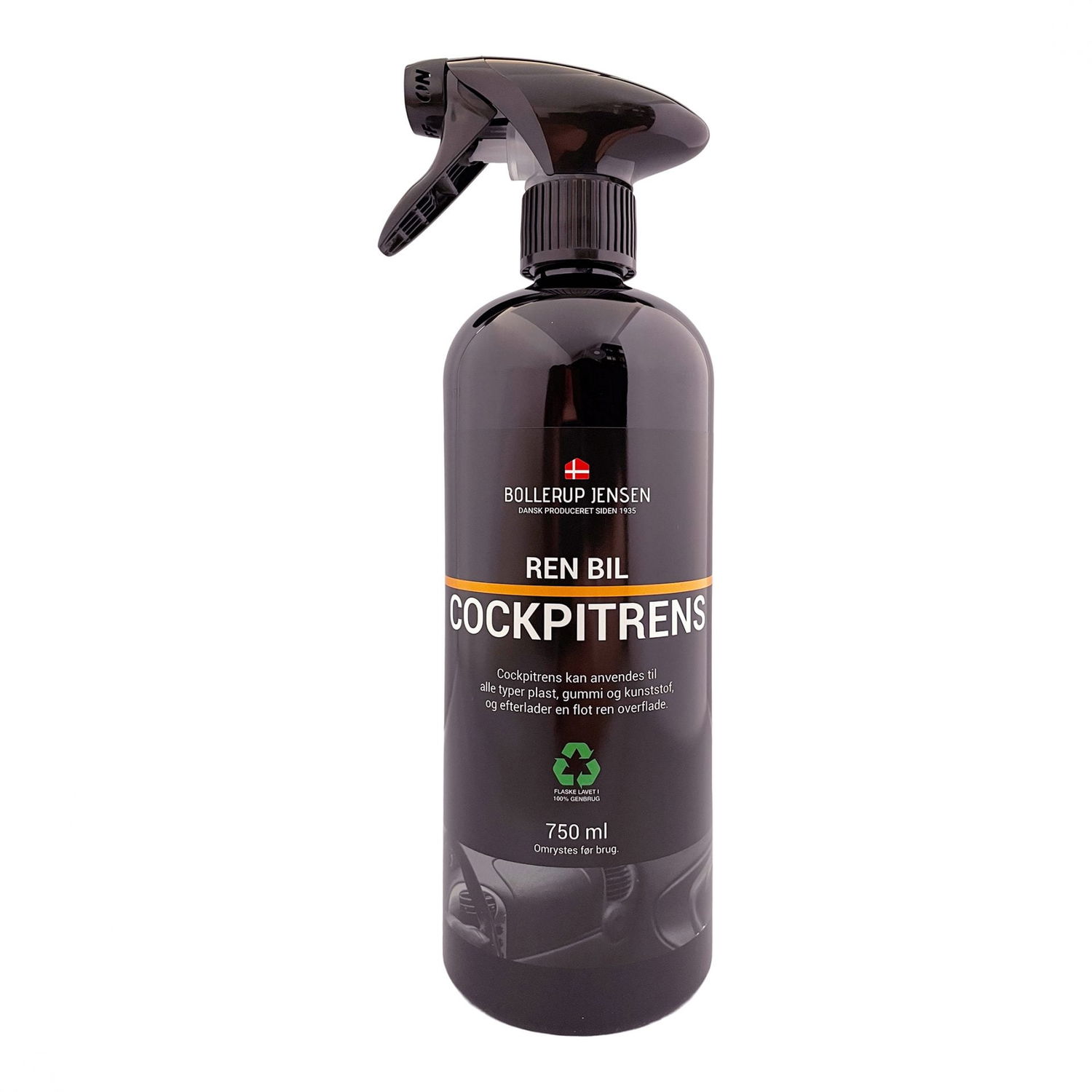 Ren Bil Cockpitrens 750 Ml - Effektiv Rengøring til Bilinteriør