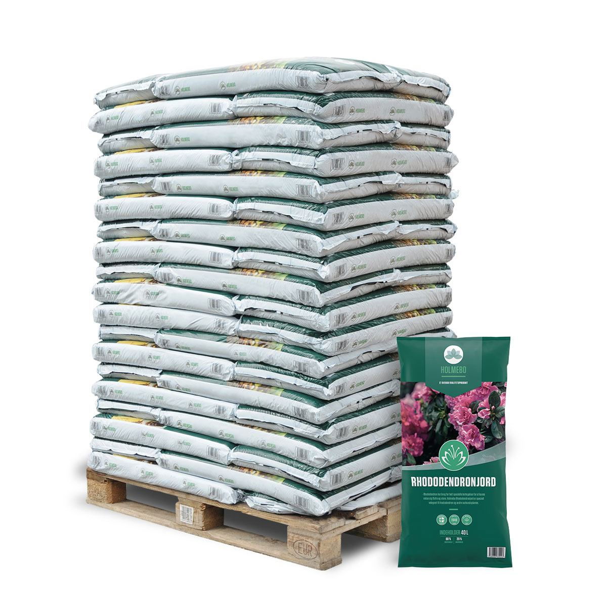 Rhododendronjord 40 Liter - Kvalitet til Surbundsplanter