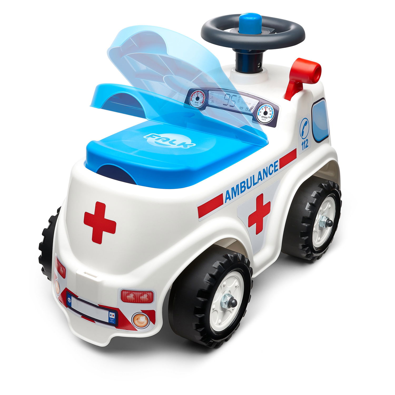Kørsel i Ambulance med Opbevaringsrum til Børn