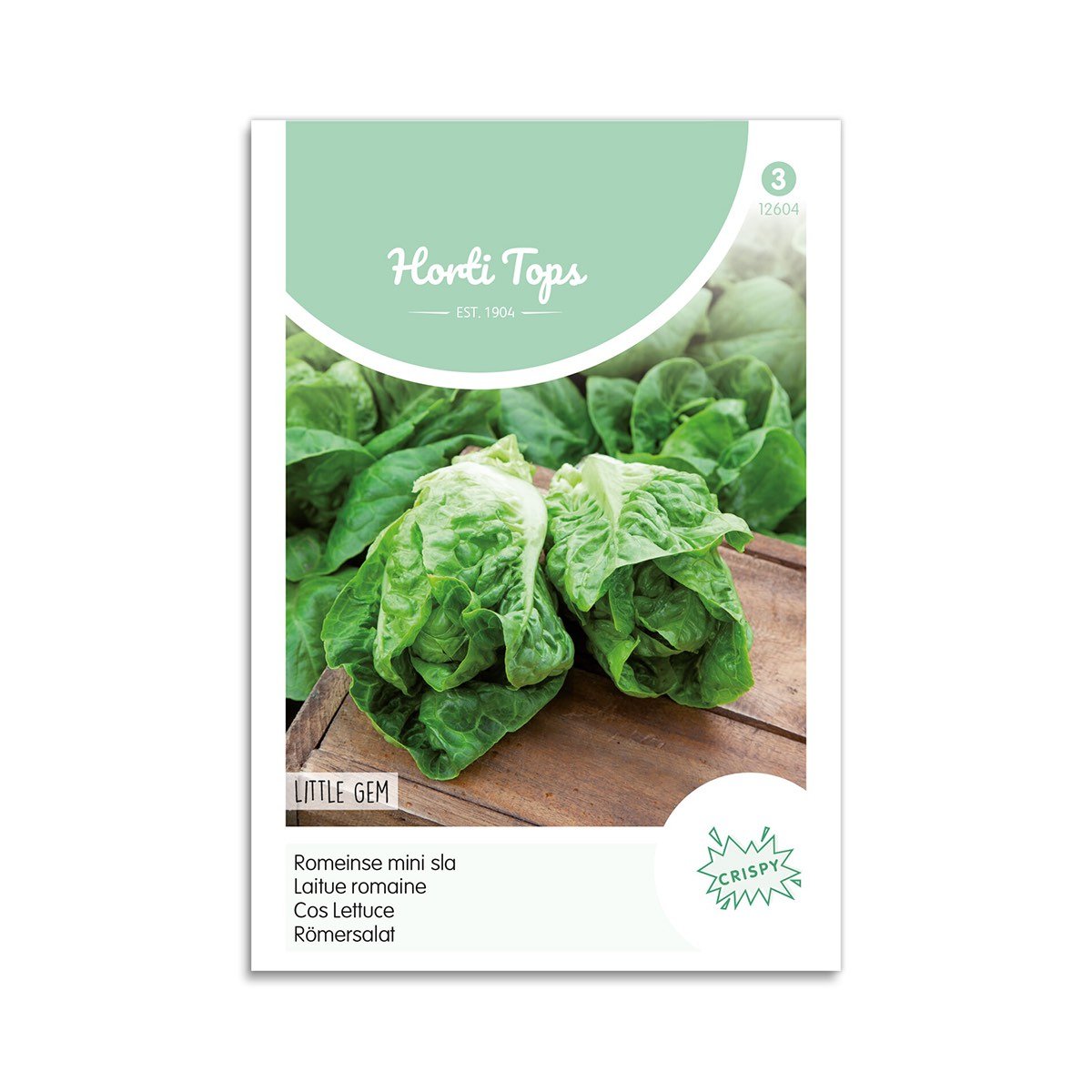 Romainesalat Frø "Little Gem" - Horti Tops Tilbud!
