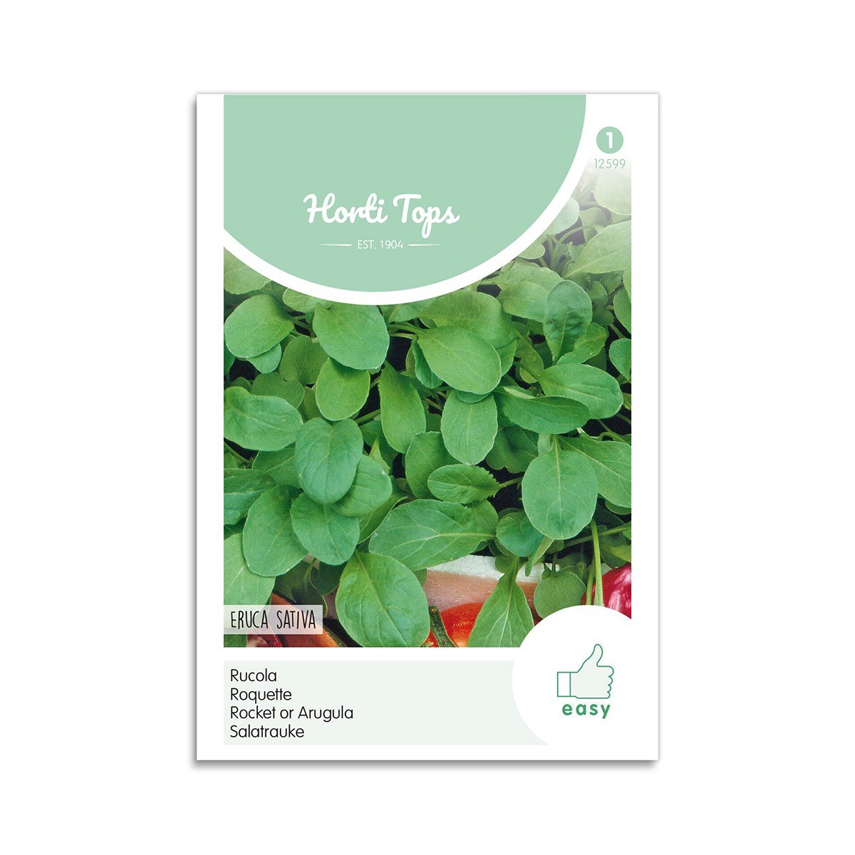 Rucola Frø fra Horti Tops - Perfekt til Salater og Pizzaer