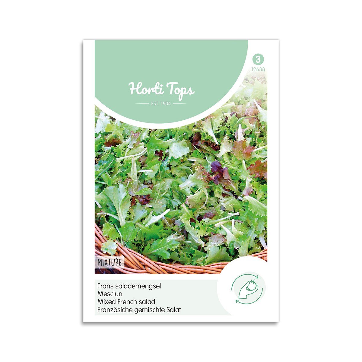 Fransk Mix Salatfrø fra Horti Tops - Spar nu!