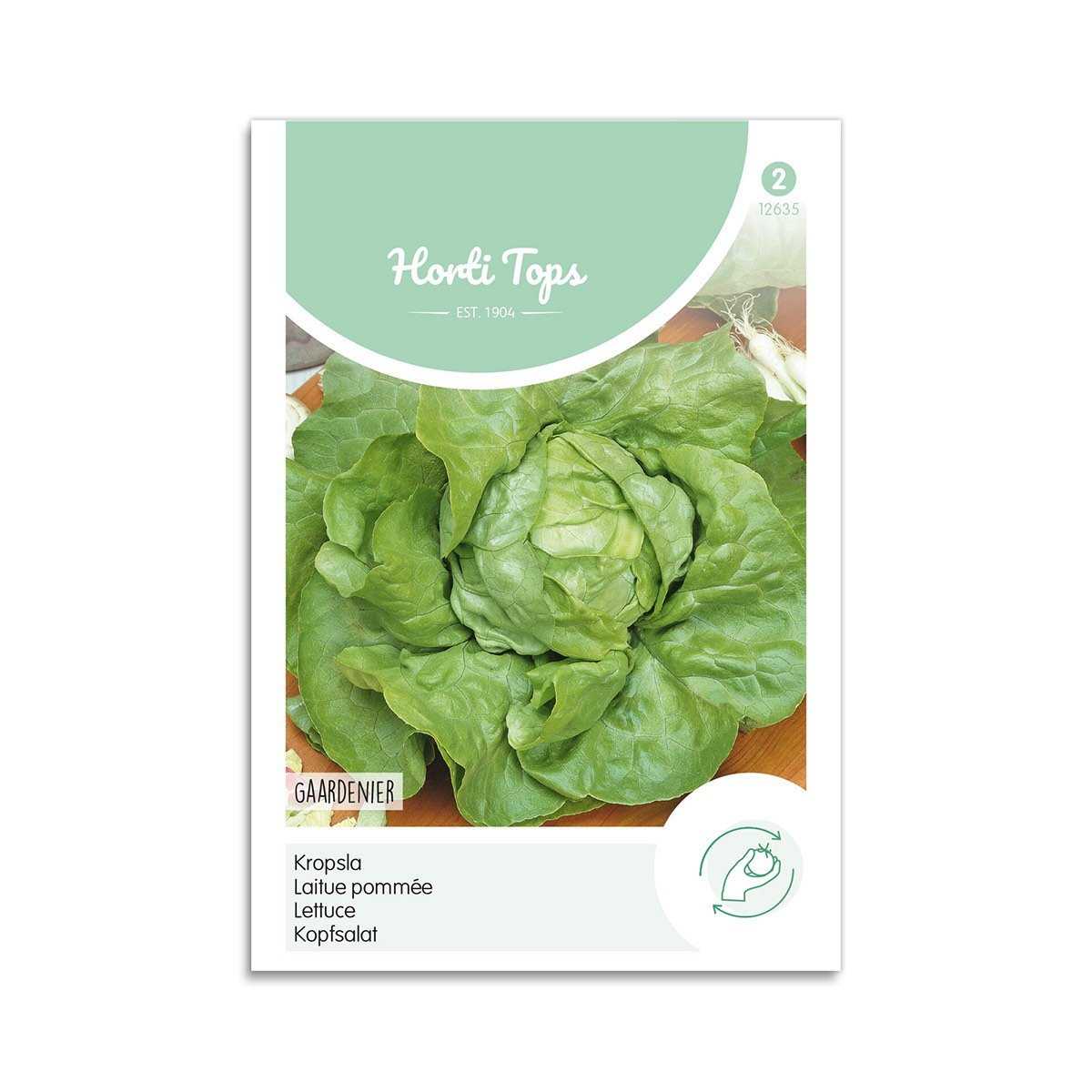 Salatfrø "Gaardenier" fra Horti Tops - Frisk og Sprød!