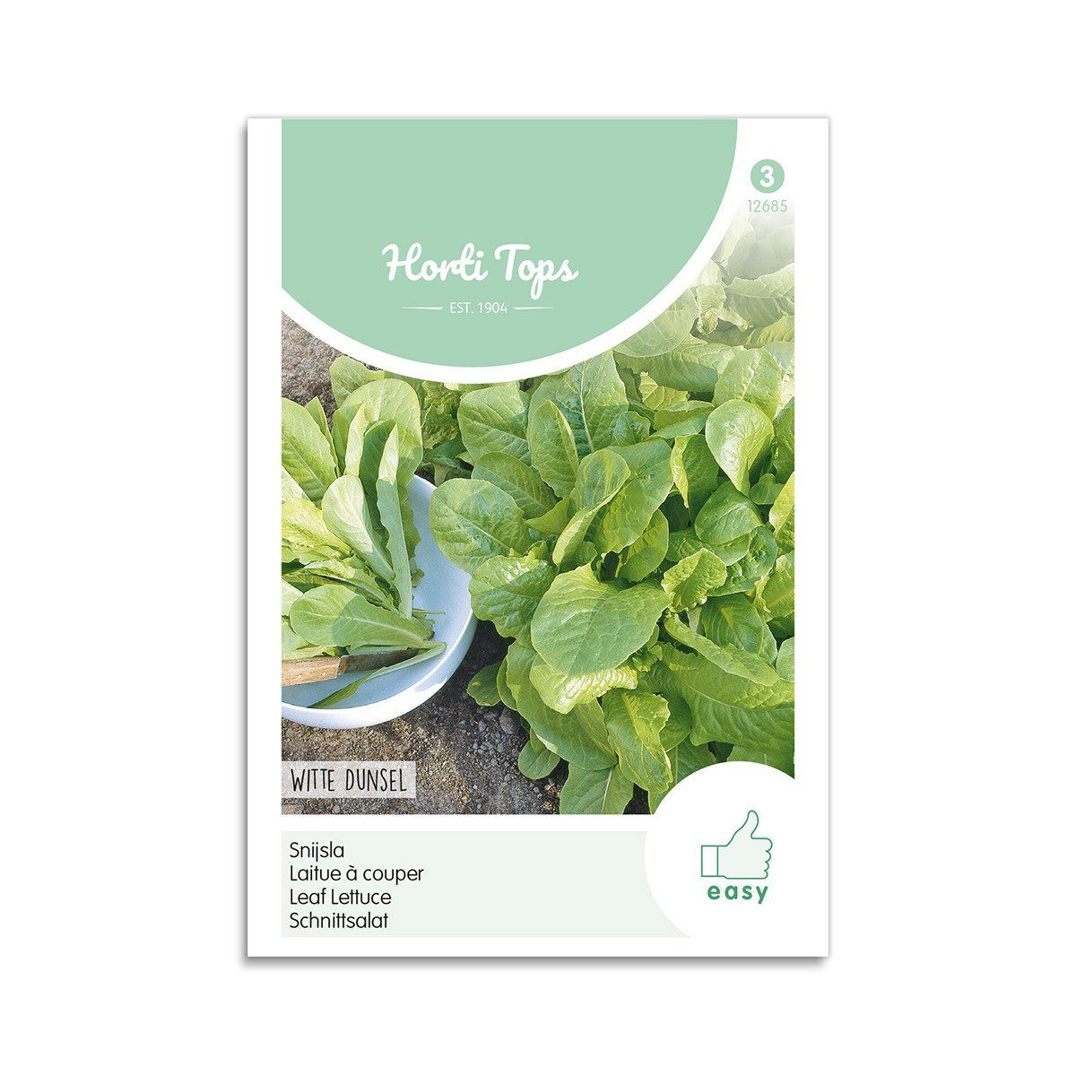 Salatfrø "Witte Dunsel" fra Horti Tops - Fantastisk tilbud!