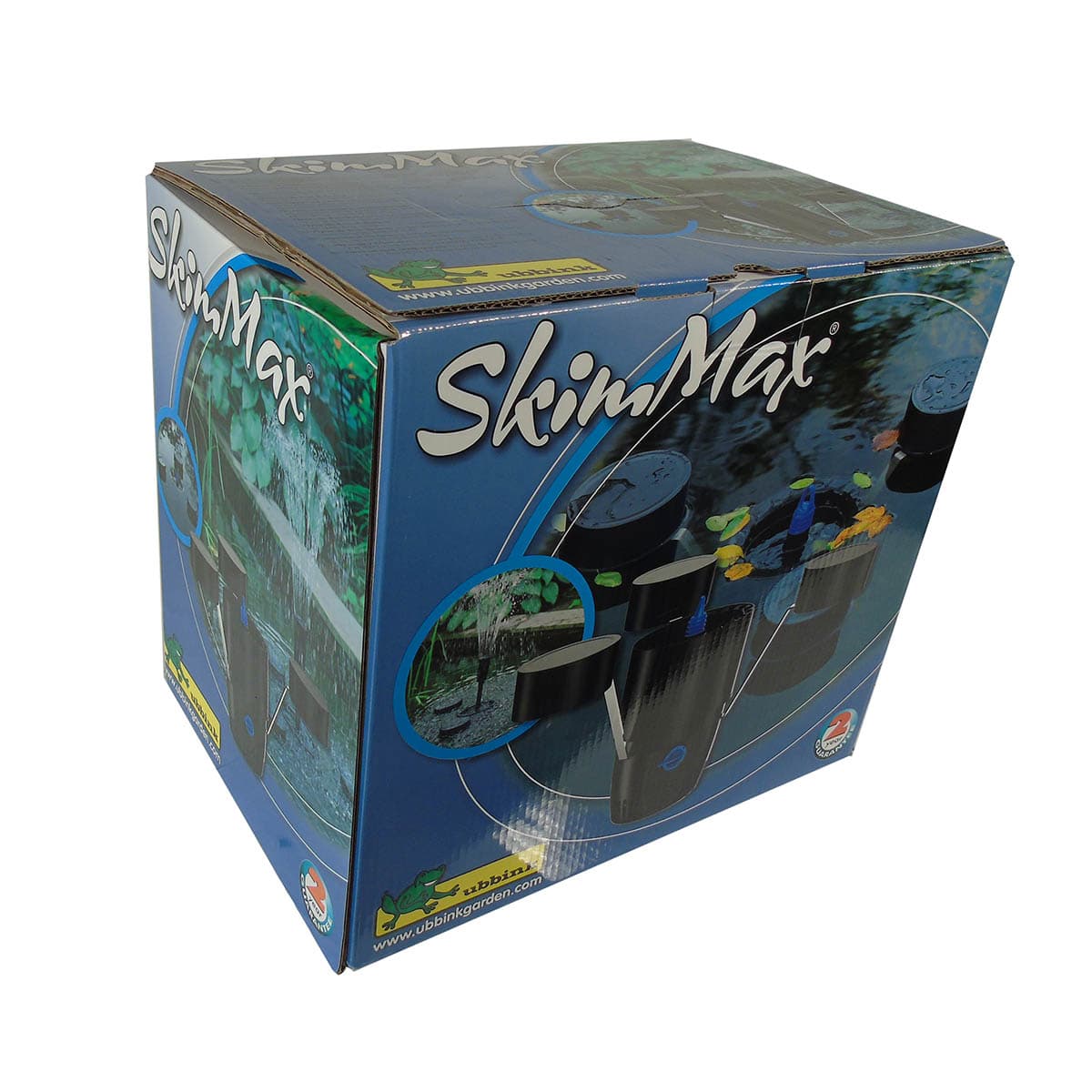 Skimmax Flydende Skimmer og Fontæne til Havedamme 2-i-1