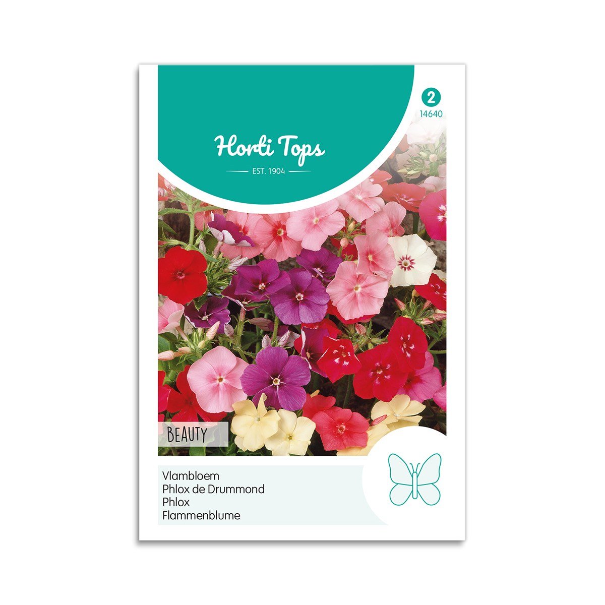 Sommerfloks Frø "Beauty" - Horti Tops til Haven