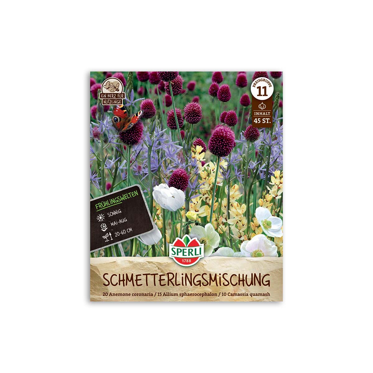 Sommerfugleblanding - Blomsterløg til Haven 45 L