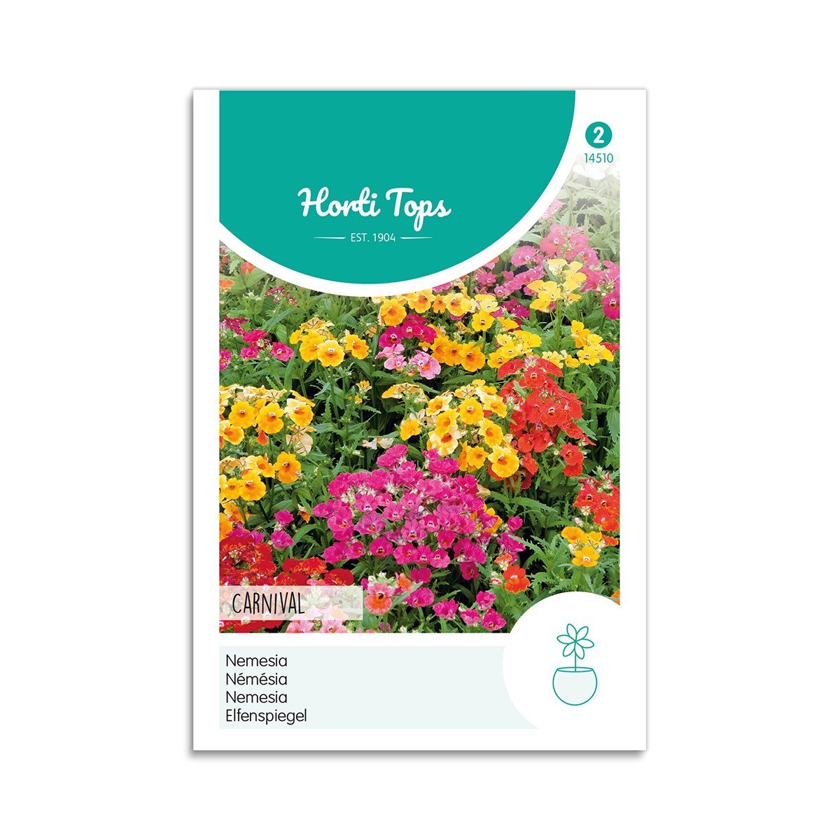 Sommerfugleblomst Frø "Carnival" – Farverig haveglæde!