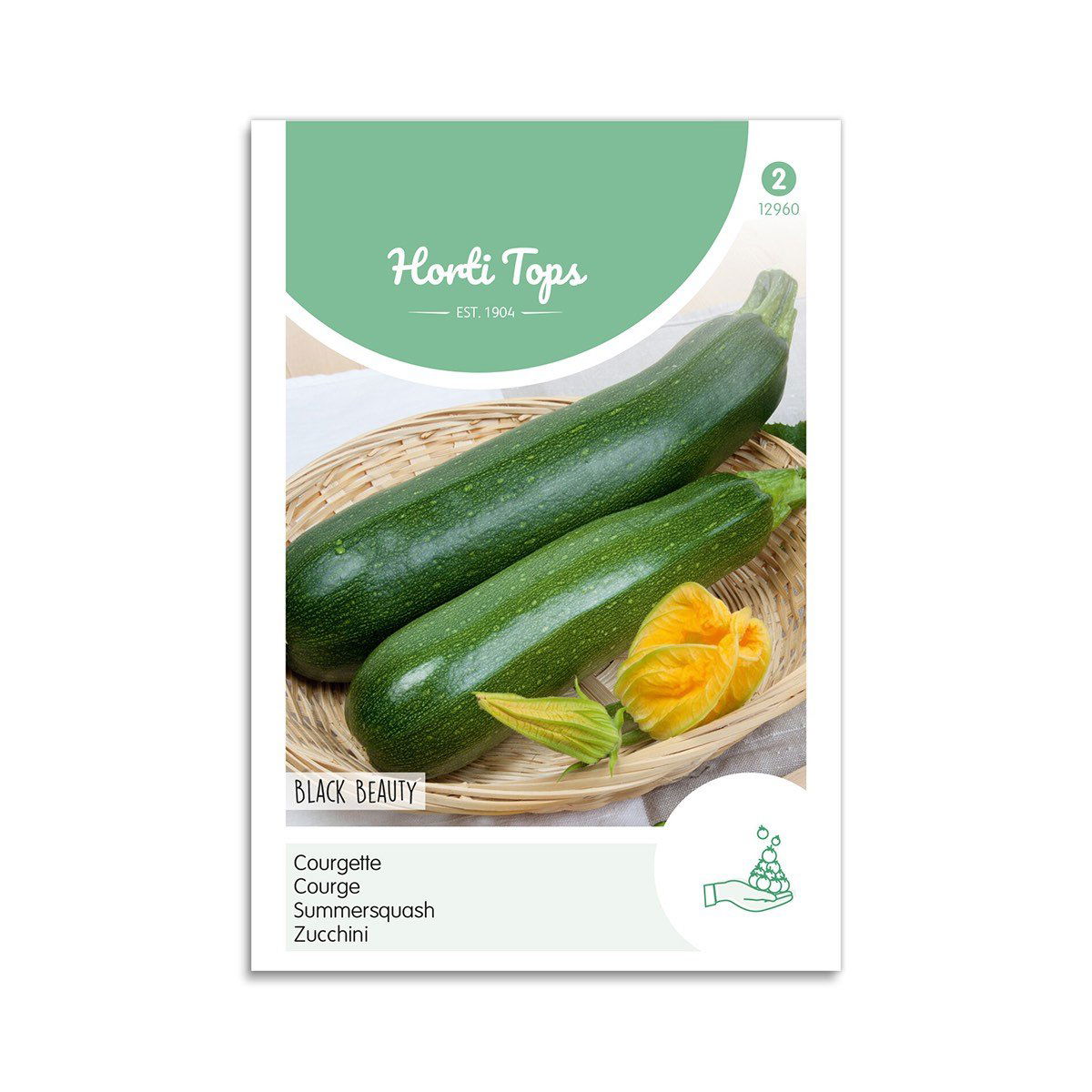Sommersquash Frø "Black Beauty" - Horti Tops Tilbud!