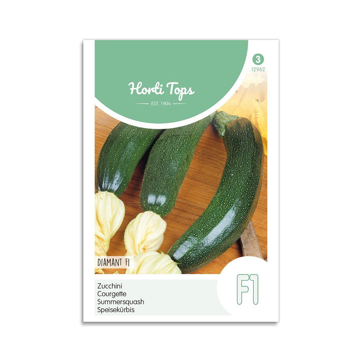 Sommersquash Frø "Diamond F1" - Horti Tops Tilbud!