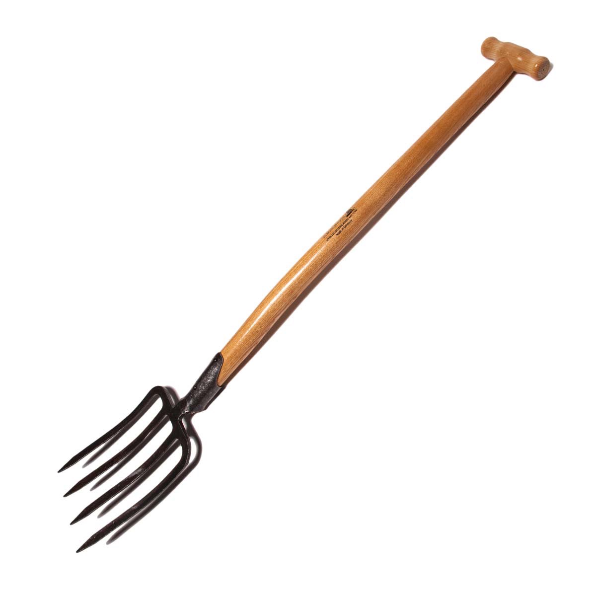 Spadegreb med Fjederhylster i Asketræ - 112 cm