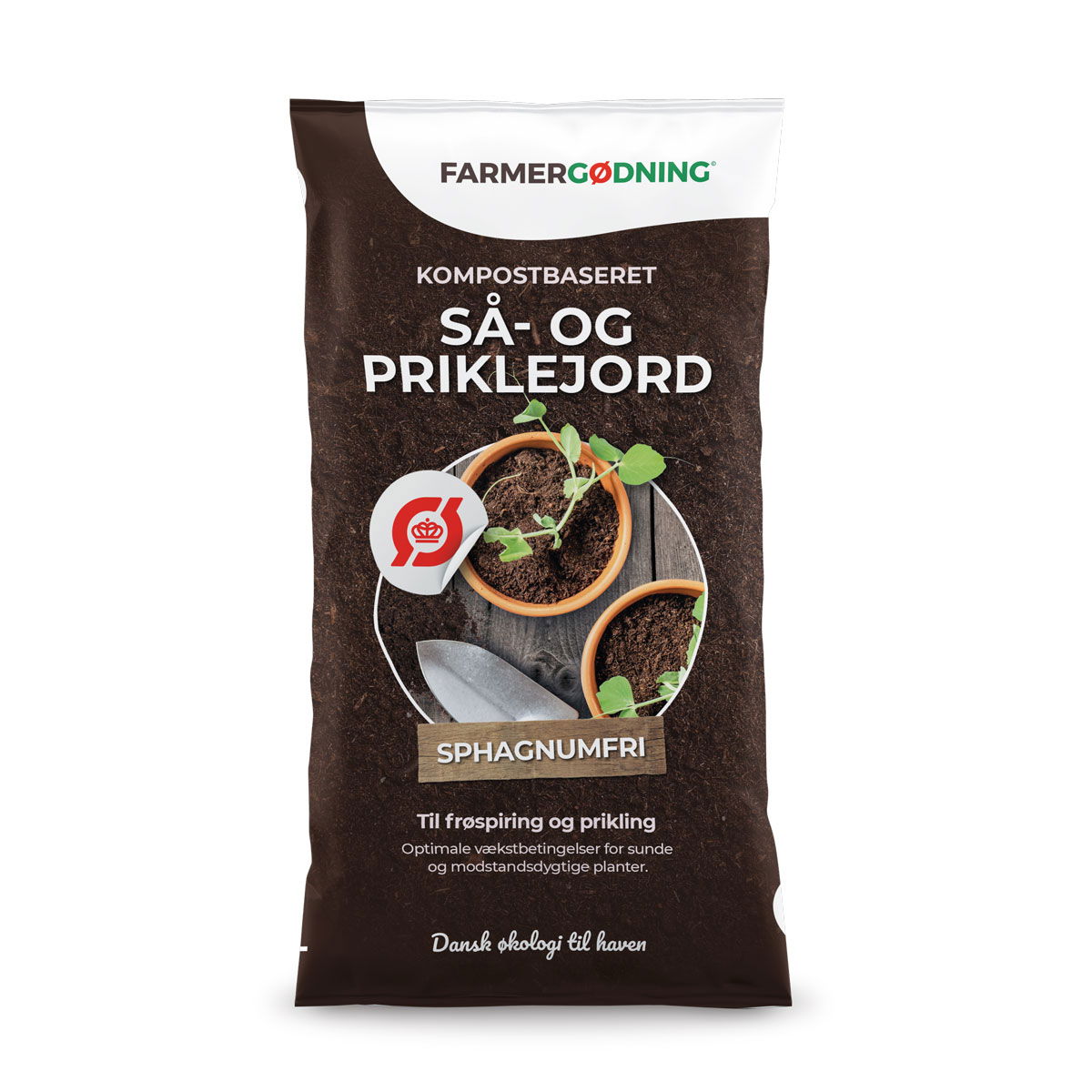 Økologisk Sphagnumfri Så- og Priklejord 30 Liter Tilbud