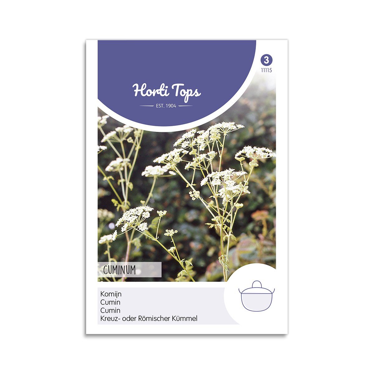 Spidskommen Frø - Cuminum Cyninum fra Horti Tops