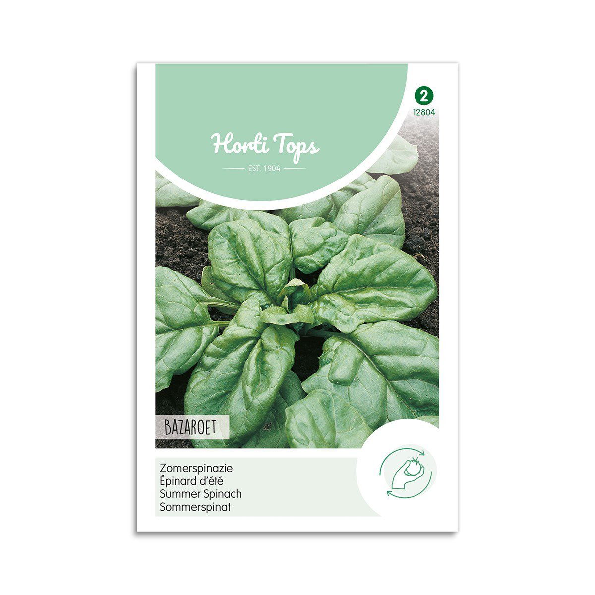 Spinatfrø "Bazaroet" fra Horti Tops - Fantastisk tilbud!