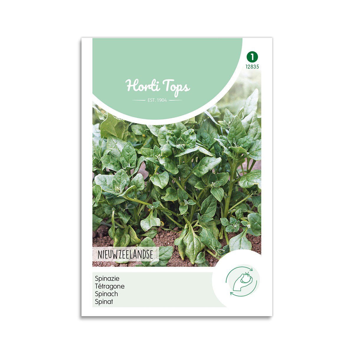 Spinatfrø "New Zealand" - Horti Tops på tilbud!