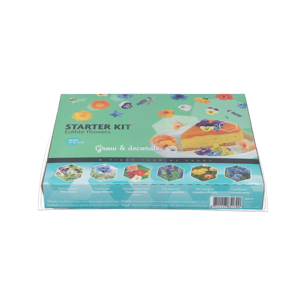 Dyrk Spiselige Blomster – Fantastisk Dyrk Selv Kit