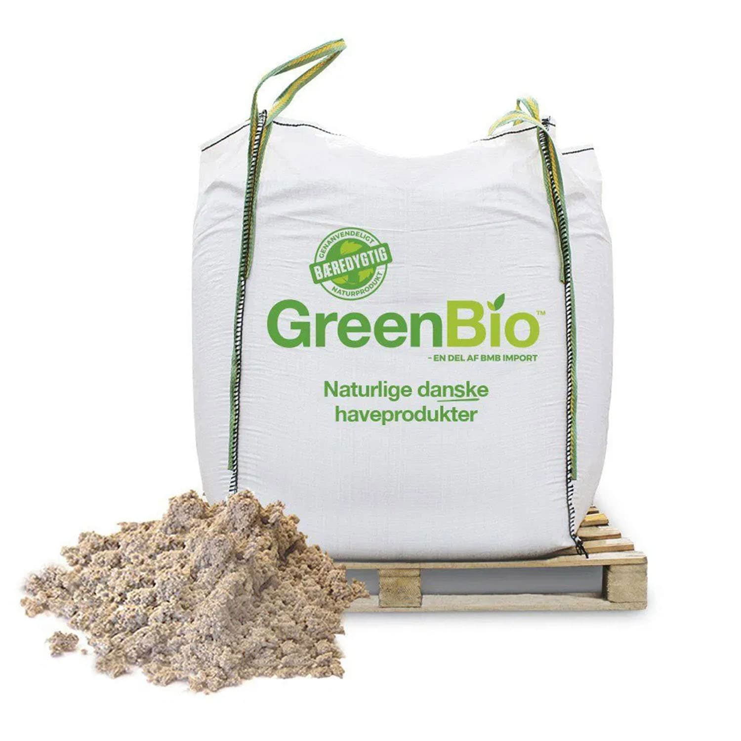 Støbesand 0-4 Mm i Bigbag - 1000 Kg til Byggeri