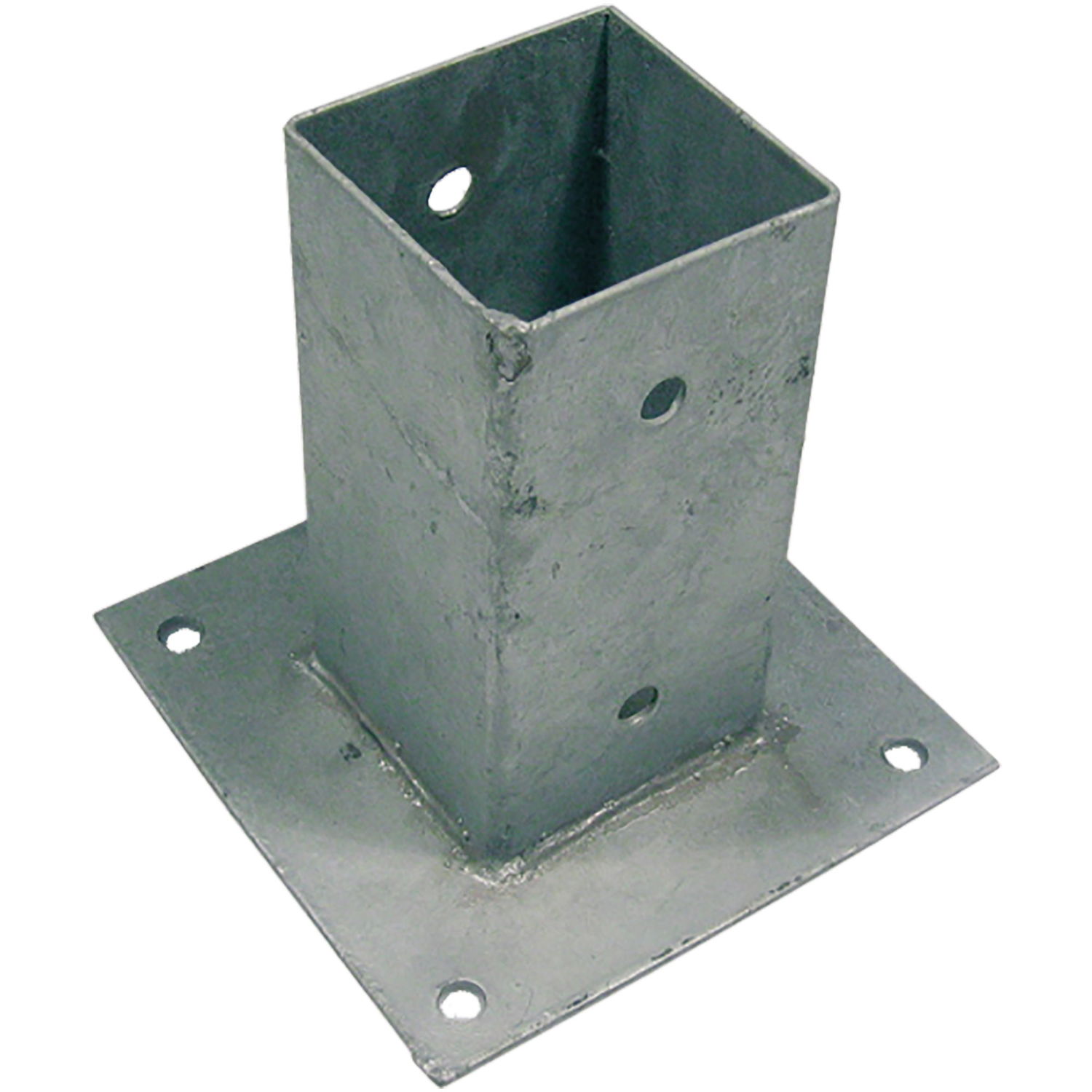 Galvaniseret Stolpefod 71 mm - Holdbar og Korrosionsbestandig