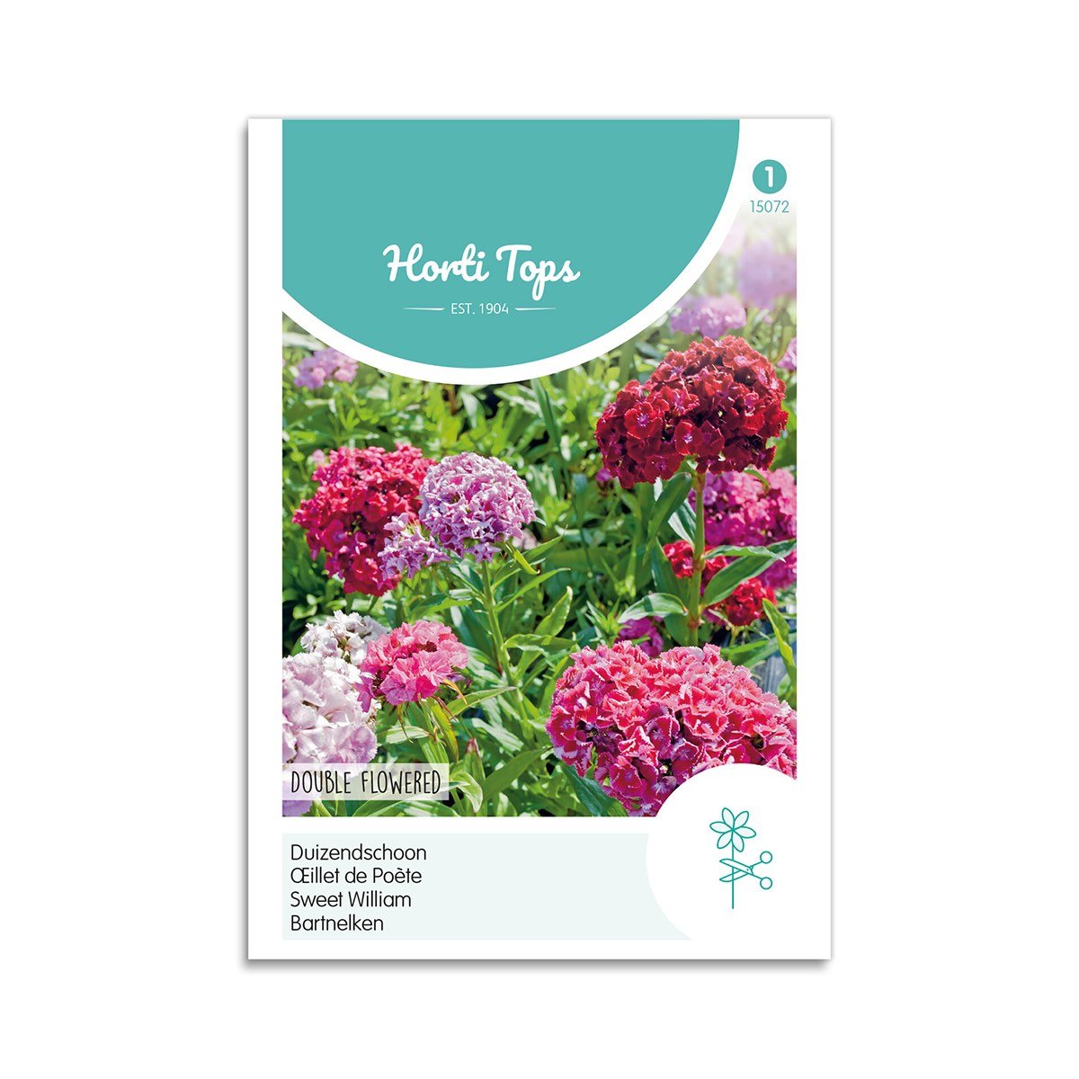Studenternellike Frø - Mix med Dobbelt Blomst  Horti Tops