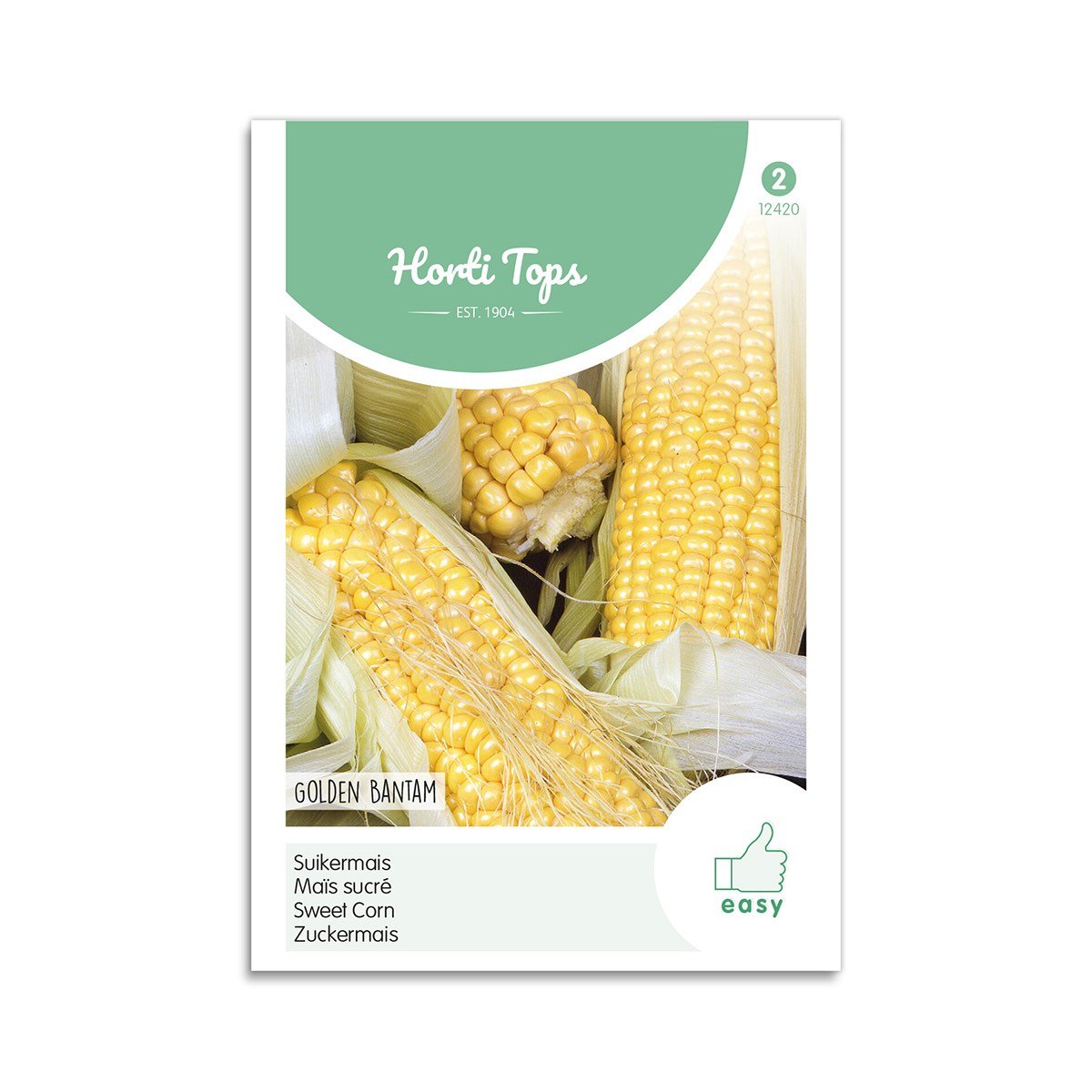 Sukkermajs Frø "Golden Bantam" - Horti Tops Tilbud!