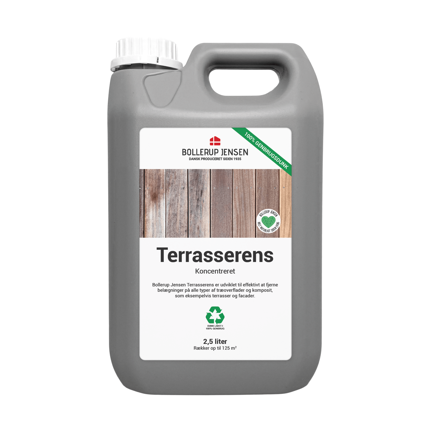 Effektiv Miljøvenlig Terrasserens til Træoverflader - 1L