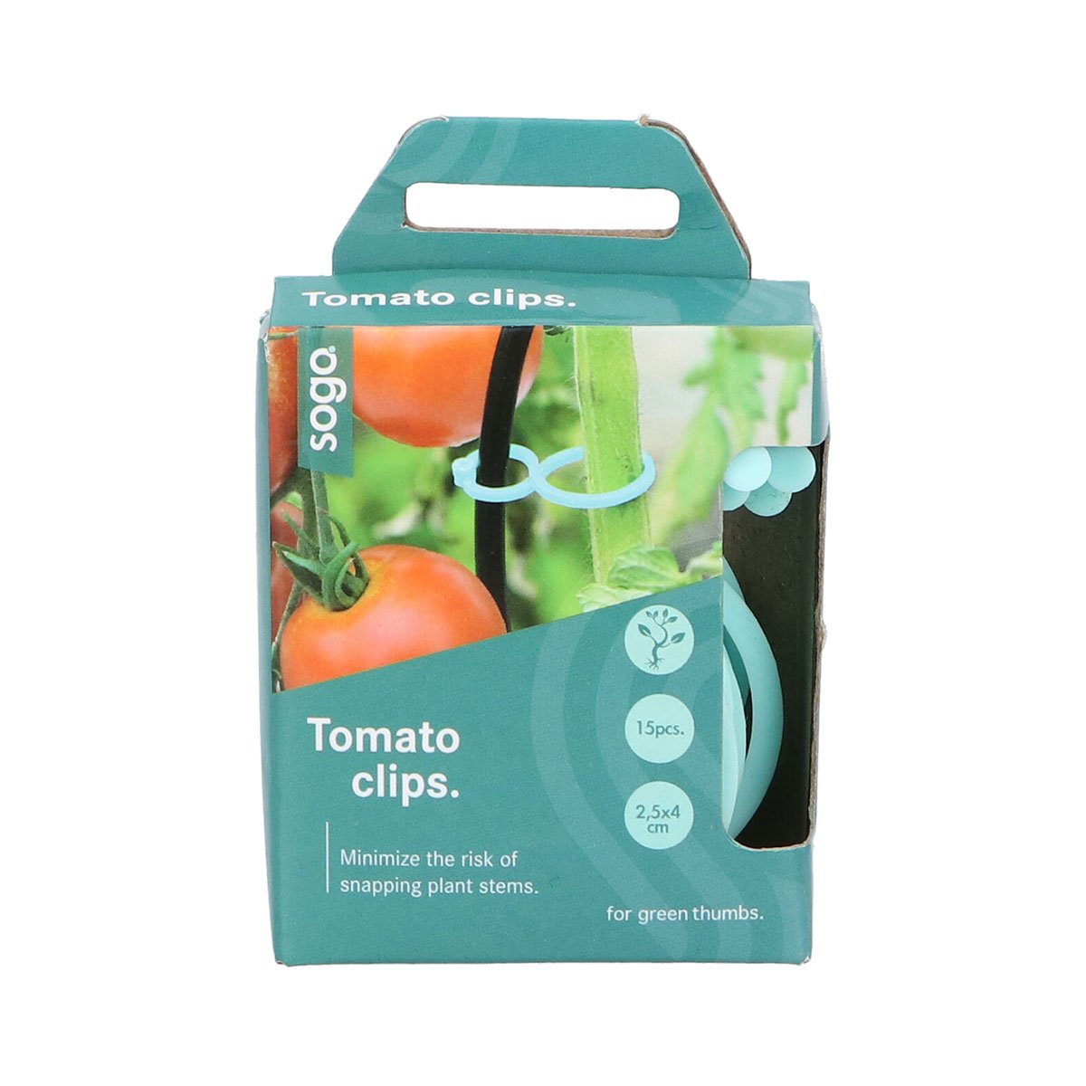 Tomatclips 15 Stk - Perfekt til støtte af tomatplanter