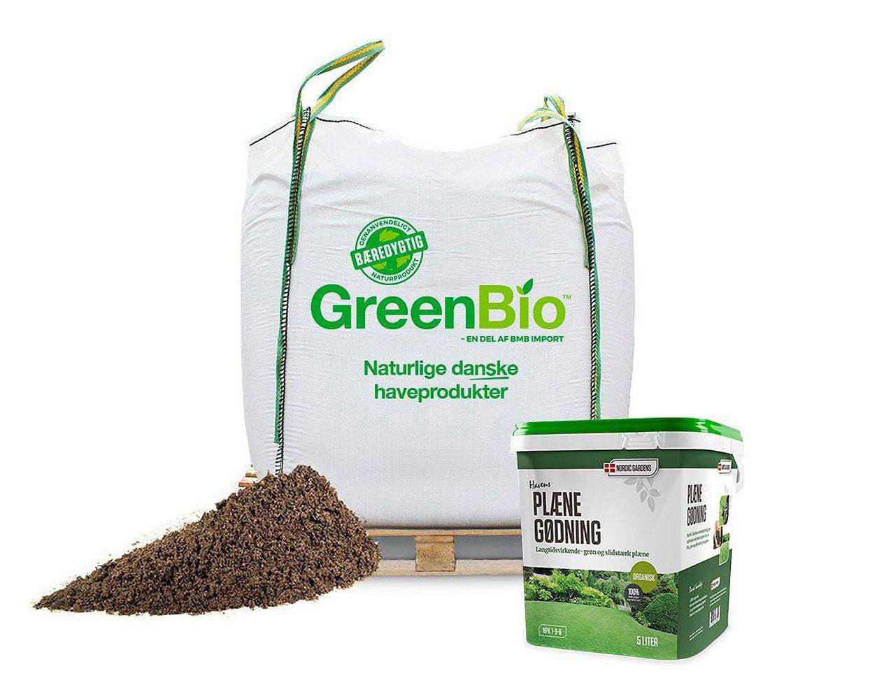 Topdressing med Plænegødning fra GreenBio - Kvalitet til Haven
