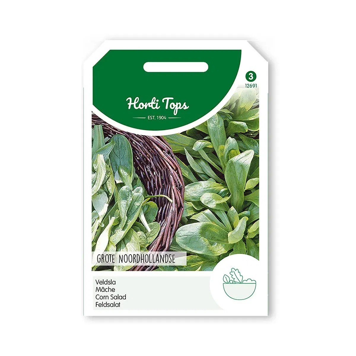 Vårsalat Frø "Noordhollandse" – Horti Tops Tilbud!