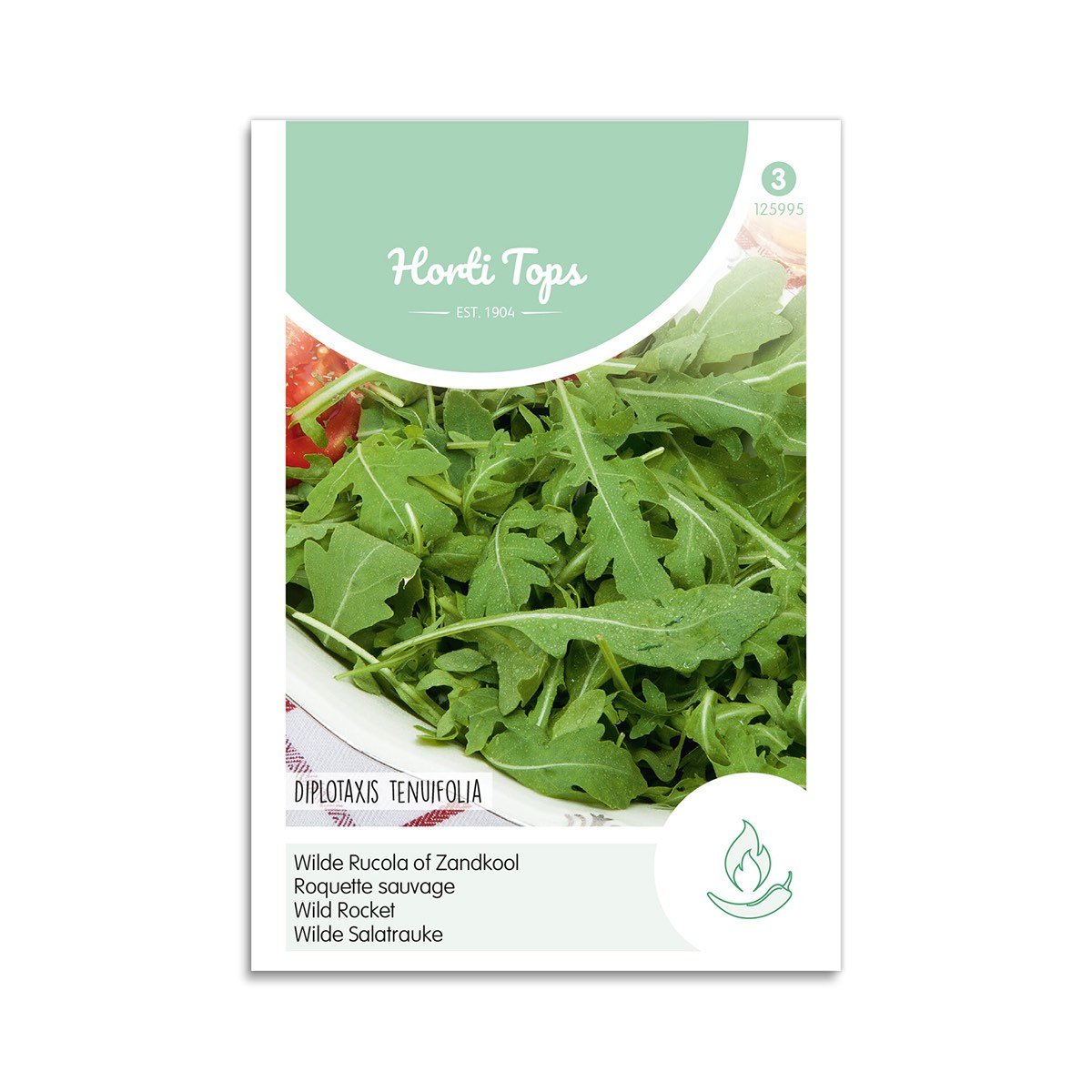 Vild Rucola Frø fra Horti Tops – Perfekt til Salater!