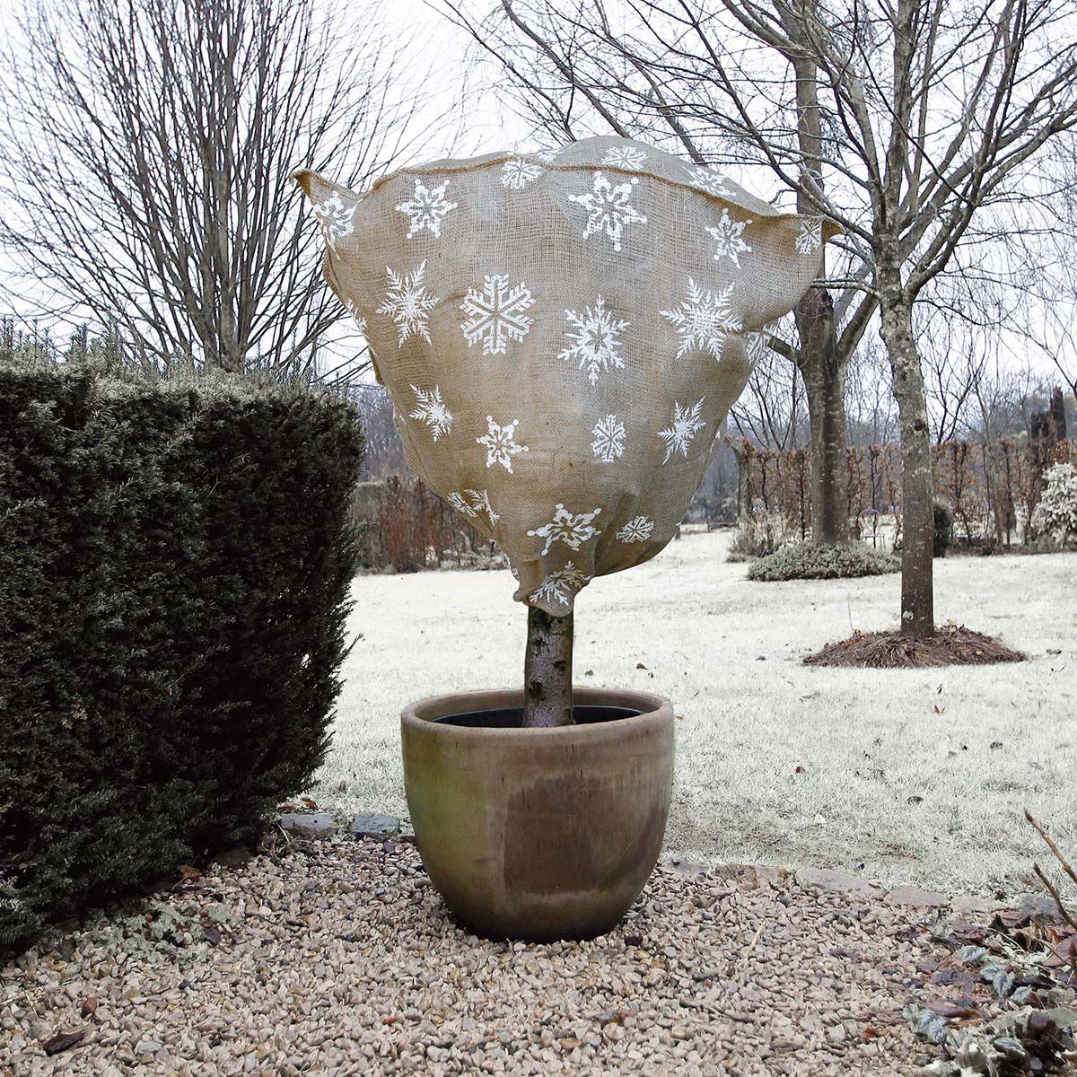 Vinterbeskyttelse til Planter - Ø75 cm - Natur Look
