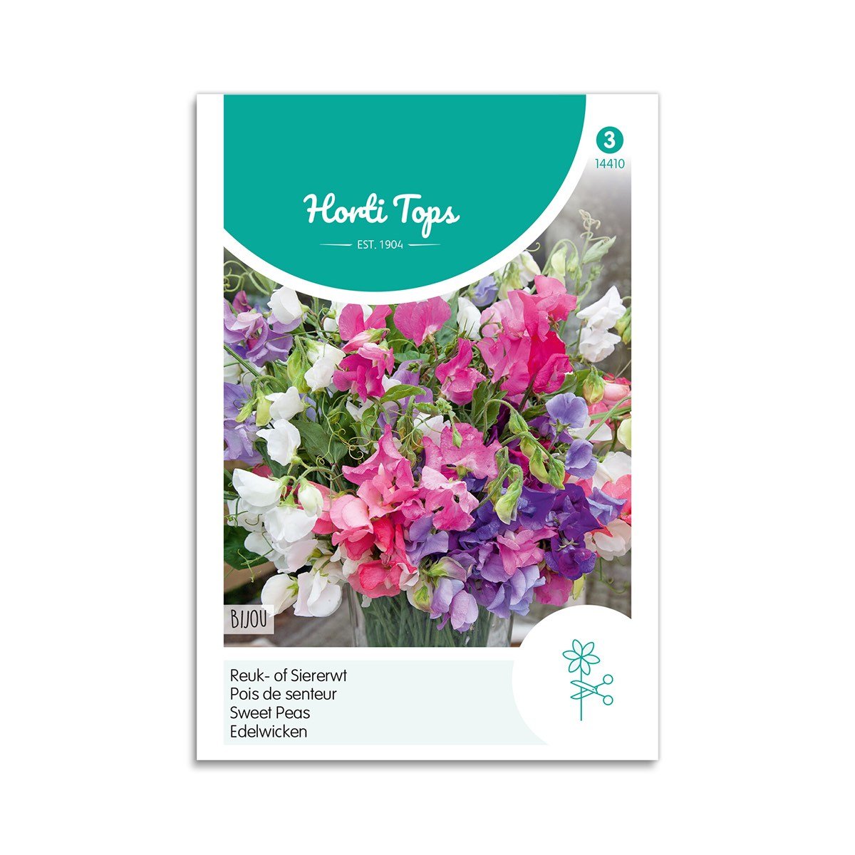 Ærteblomst Frø "Bijou" - Smukke blomster til haven