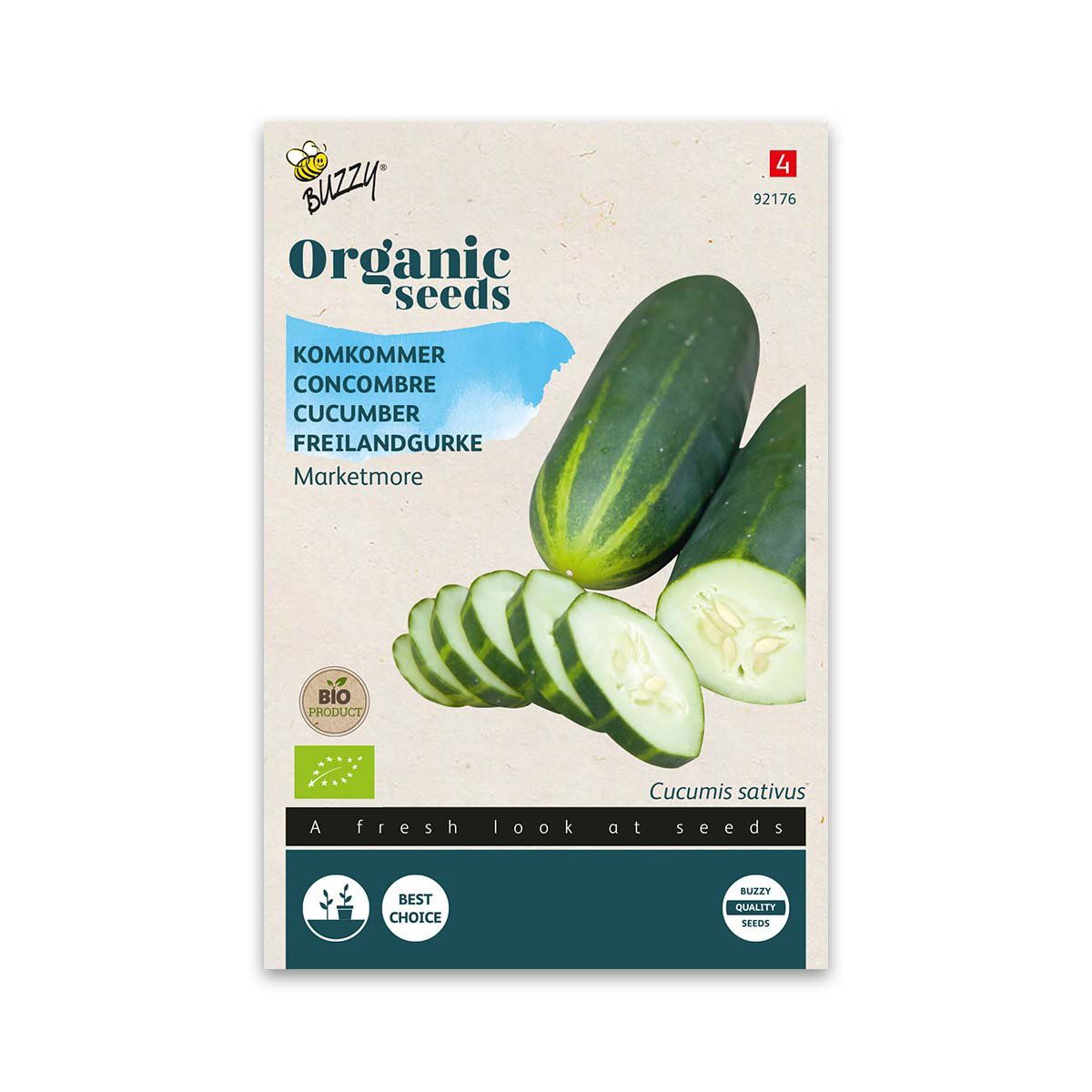 Økologiske Agurke Frø Marketmore - Dyrk dine egne agurker!