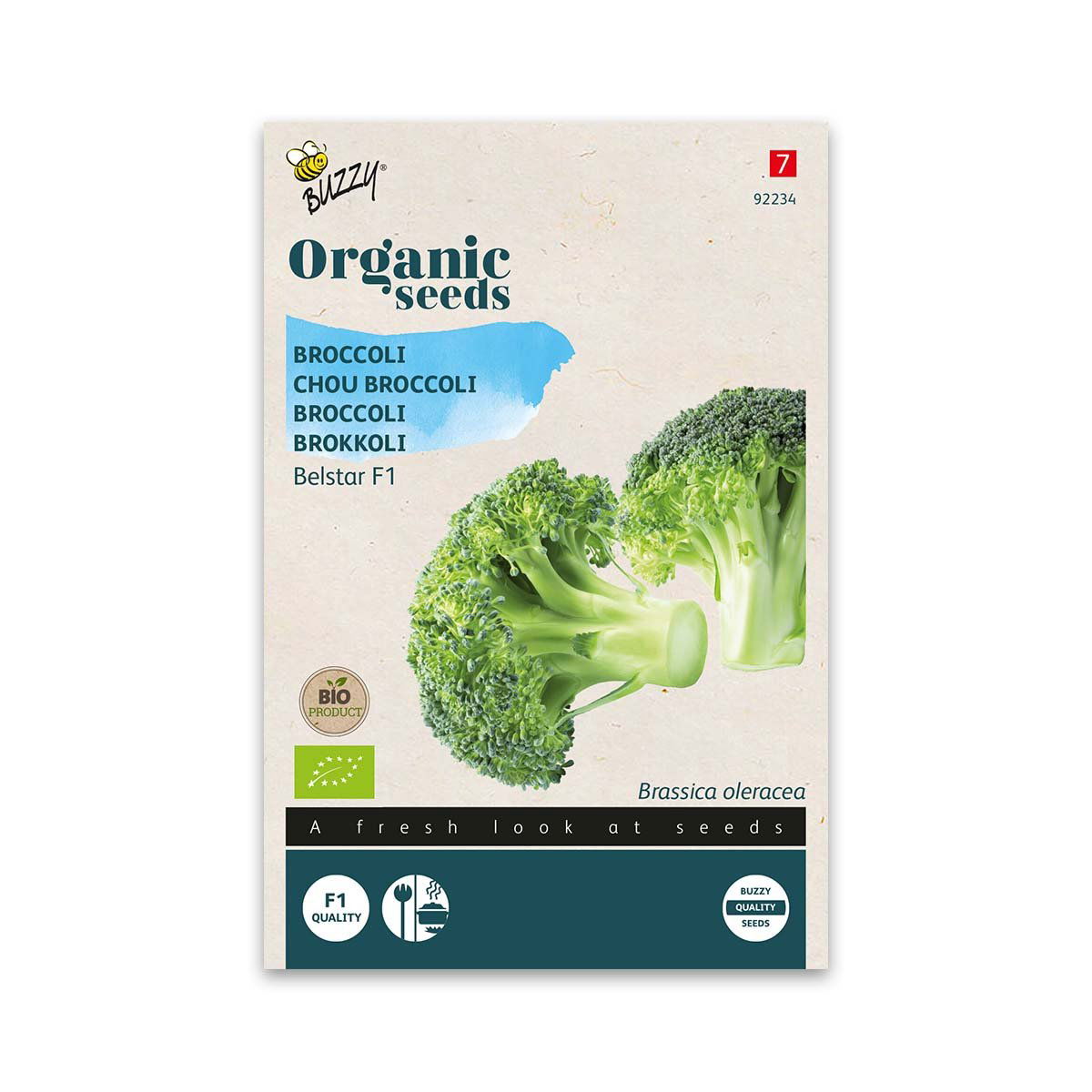 Økologiske Broccoli Frø Belstar F1 – Dyrk Sundhed Hjemme