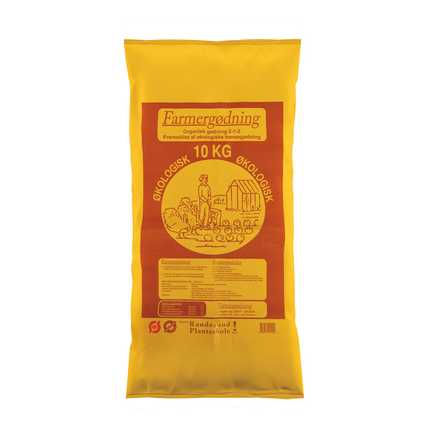 Økologisk Hønsegødning Granulat 10 Kg - Fantastisk Tilbud!