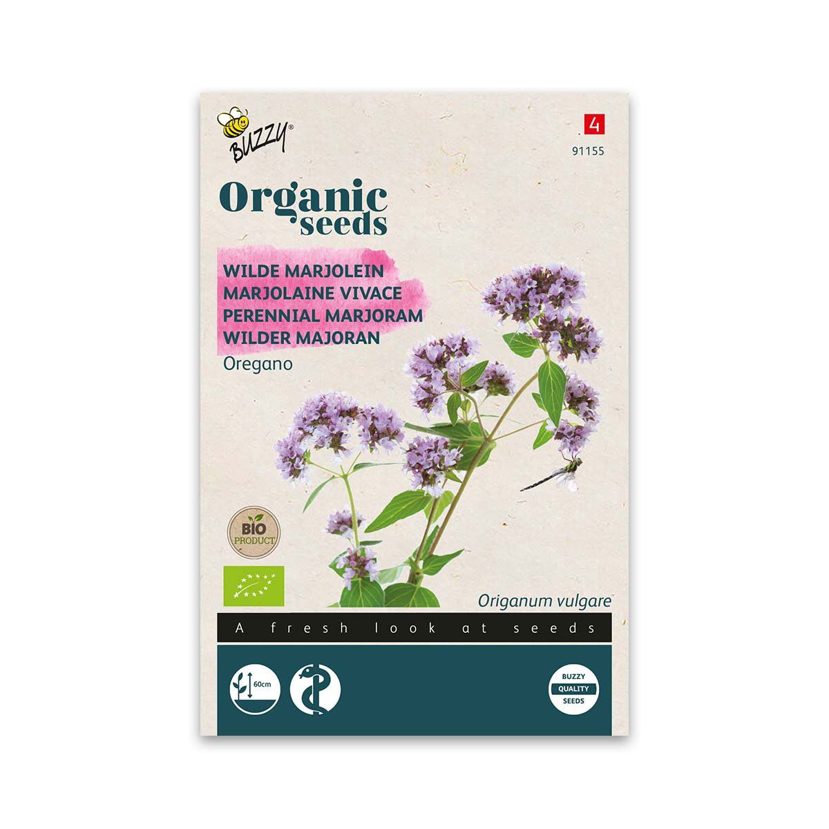 Økologiske Merian Oregano Frø - Perfekt til Madlavning!