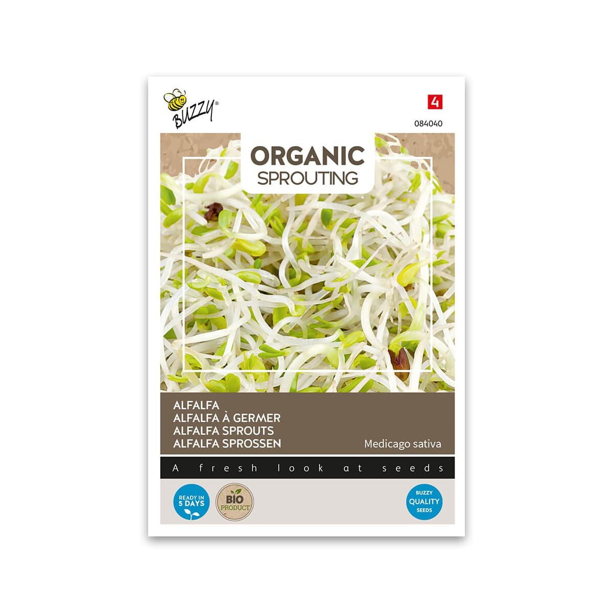 Økologiske Lucernespirer Frø 30g - Sundhed og Smag!