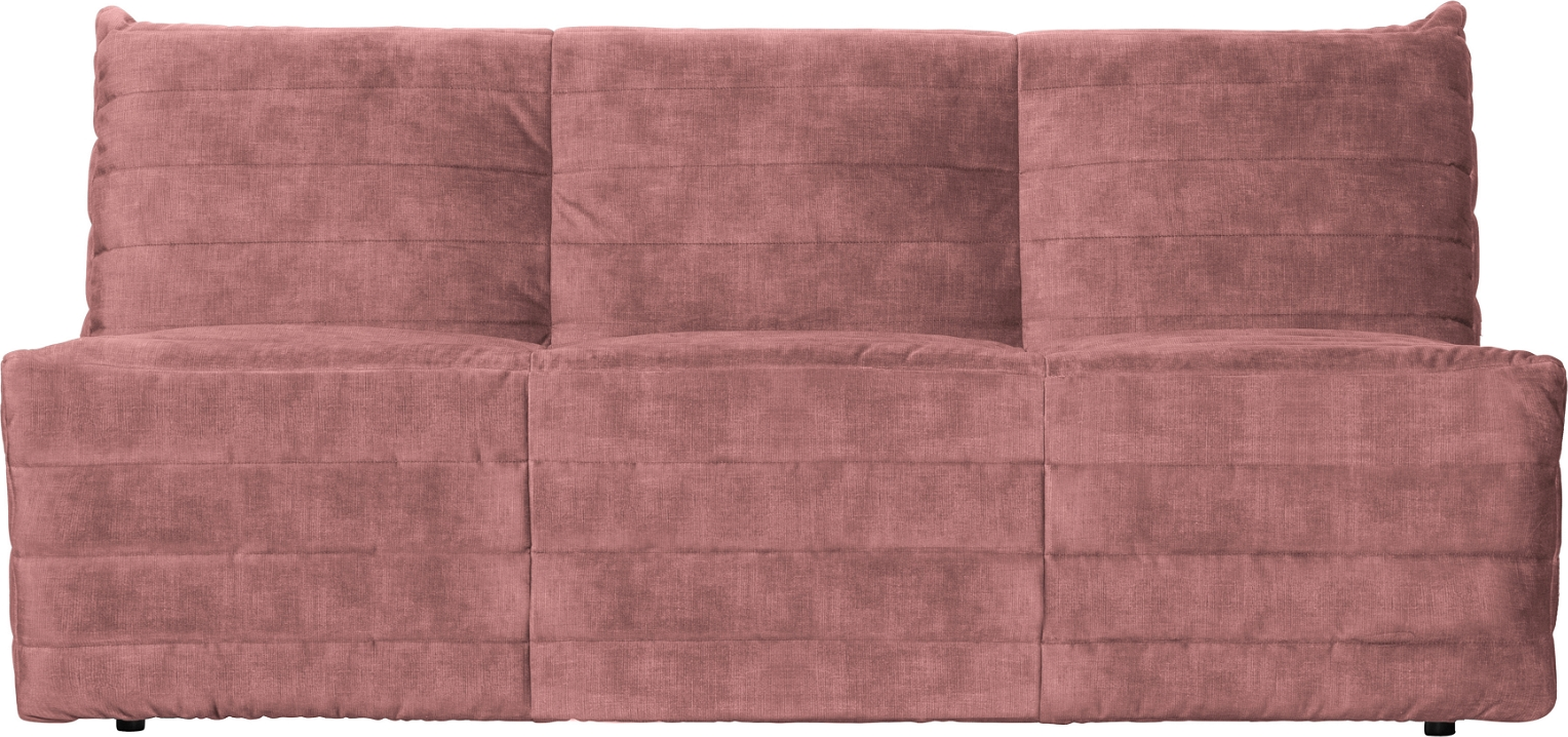 Rosa Fløjls Loungesofa fra Woood - Stilfuld Komfort
