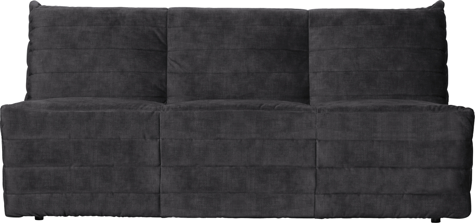 Loungesofa Woood Exclusive Bag i Antracit Fløjlsstof