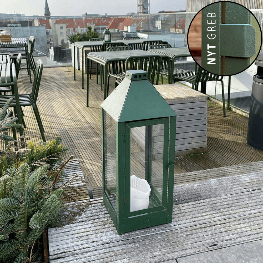 A2 Living Lanterne Maxi Oliven Grøn Højde 60 Cm Udendørs