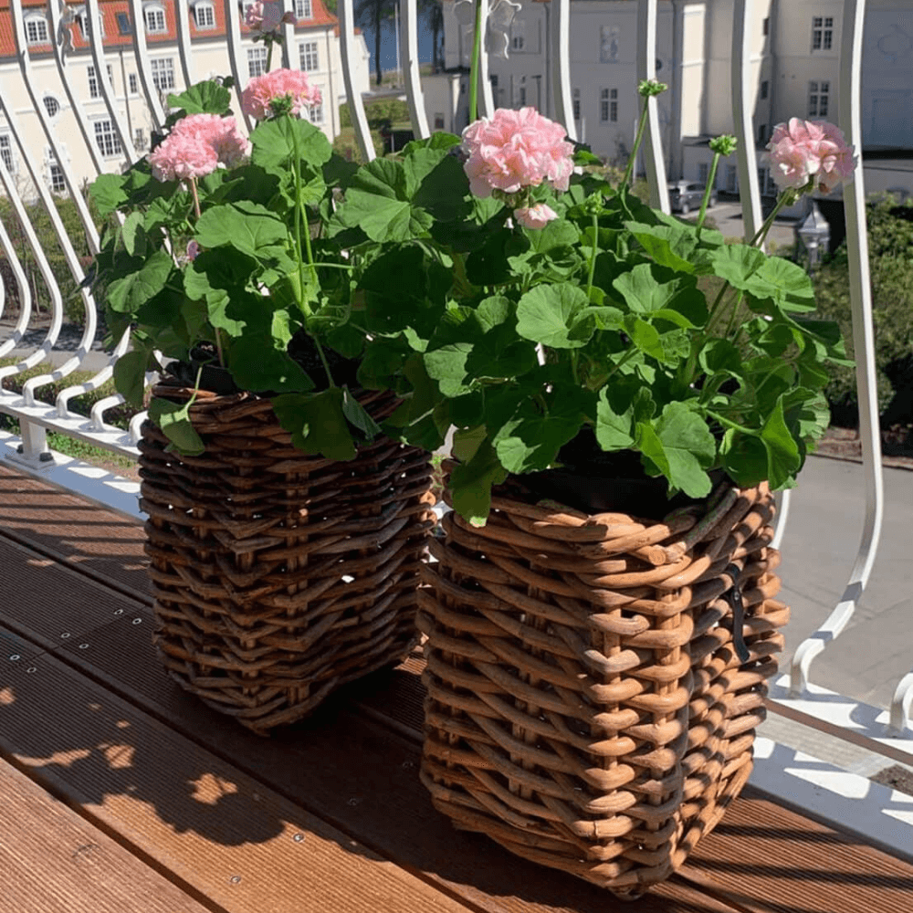 A2 Living Rattan Basket Square Mini