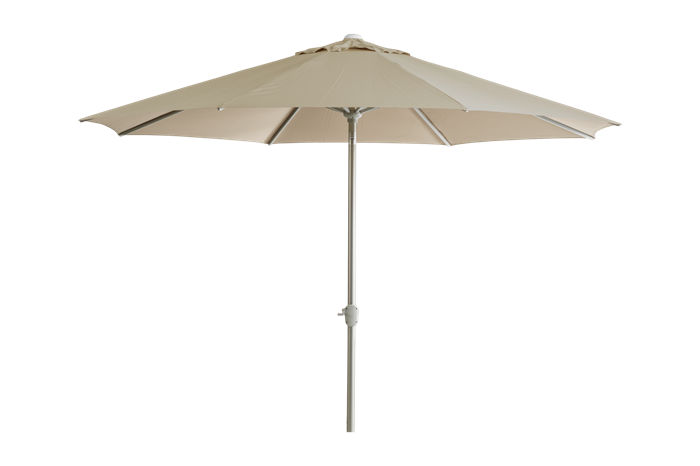 Abriola Parasol Champagne    330 Cm Diverse Brafab Enggården Havemøbler
