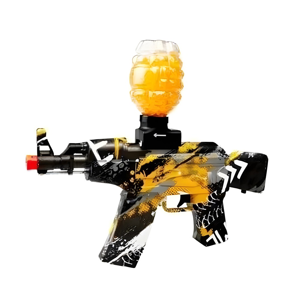 Ak 47 Mini Elektrisk Gelblaster-black Yellow