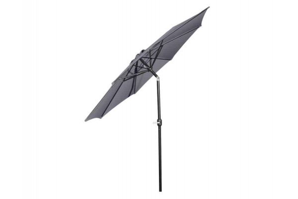 Alu Parasol   Krank Og Tilt     Meter Grå