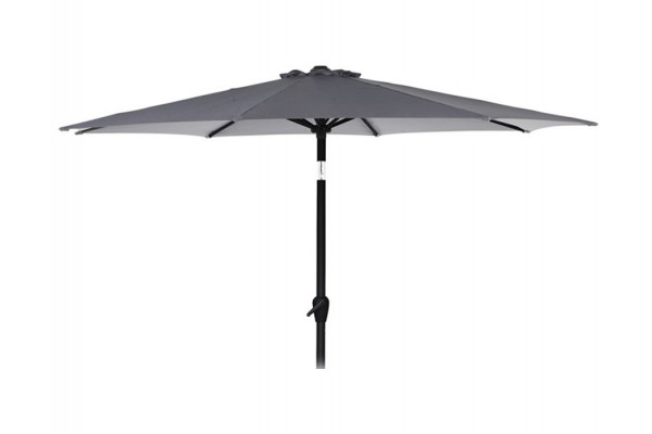 Alu Parasol Med Tilt     Meter Grå