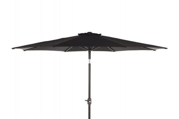 Alu Parasol Med Tilt     Meter Sort