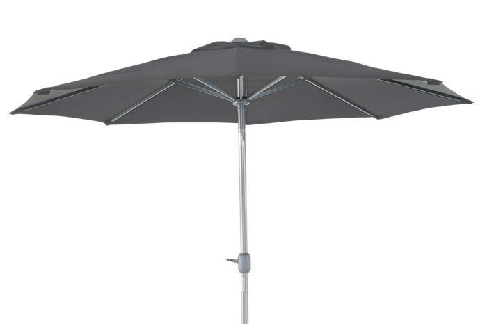 Andria Parasol ø3m Grå Diverse   Haveparasol Brafab Enggården Havemøbler