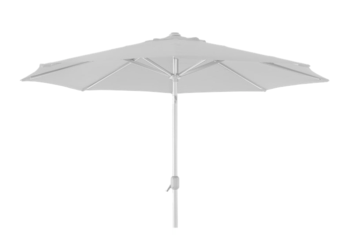 Andria Parasol ø3m Hvid Diverse   Haveparasol Brafab Enggården Havemøbler