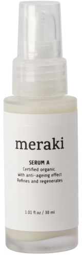 Ansigtsserum Meraki Serum     Parfumefri Anti-age Fugtserum Med Hyaluronsyre   Jojobaolie  økologisk Cosmos Svanemærket