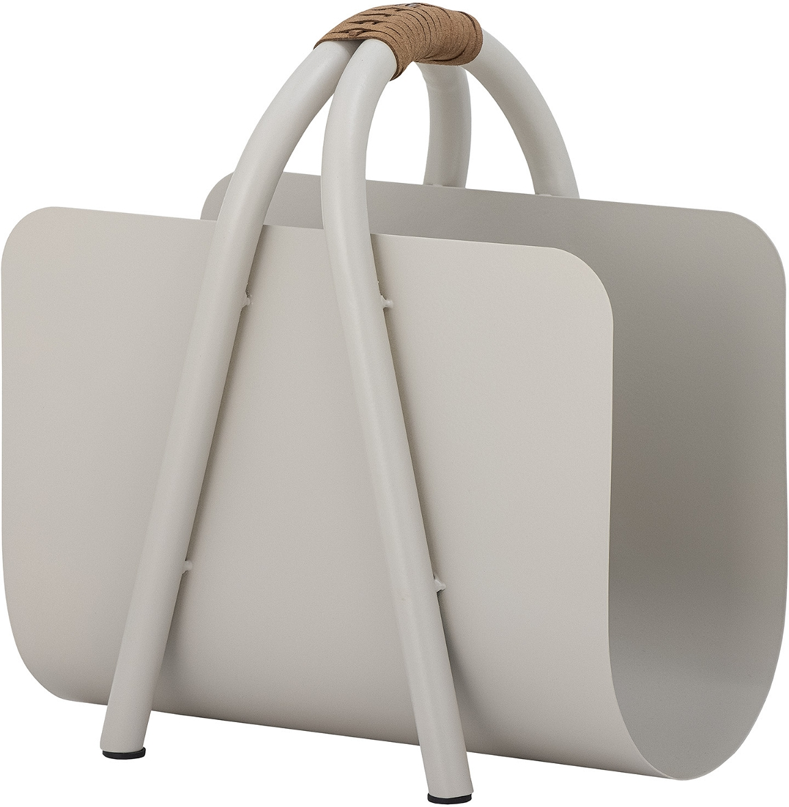 Avis- Og Magasinholder Bloomingville Eton Grå Metal H34 5ã B20ã L33 Cm
