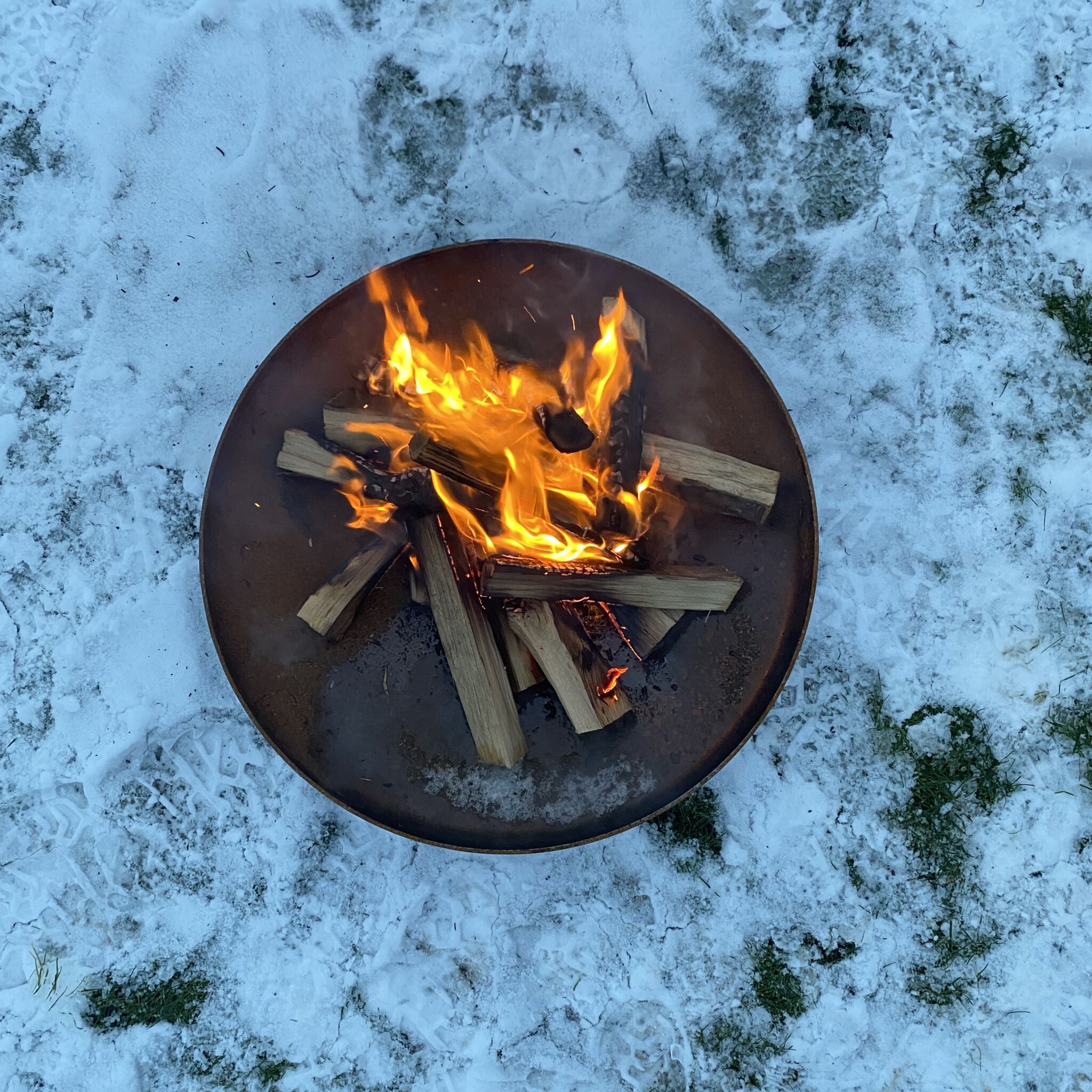 Bålfad På Fod  ø60 Cm